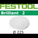 Festool Schleifscheibe STF D225/8 P40 BR2/25 Brillant 2