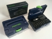 FESTOOL MICRO SYSTAINER T-LOC SYS TL BLUE Bit-Set + Bithalter